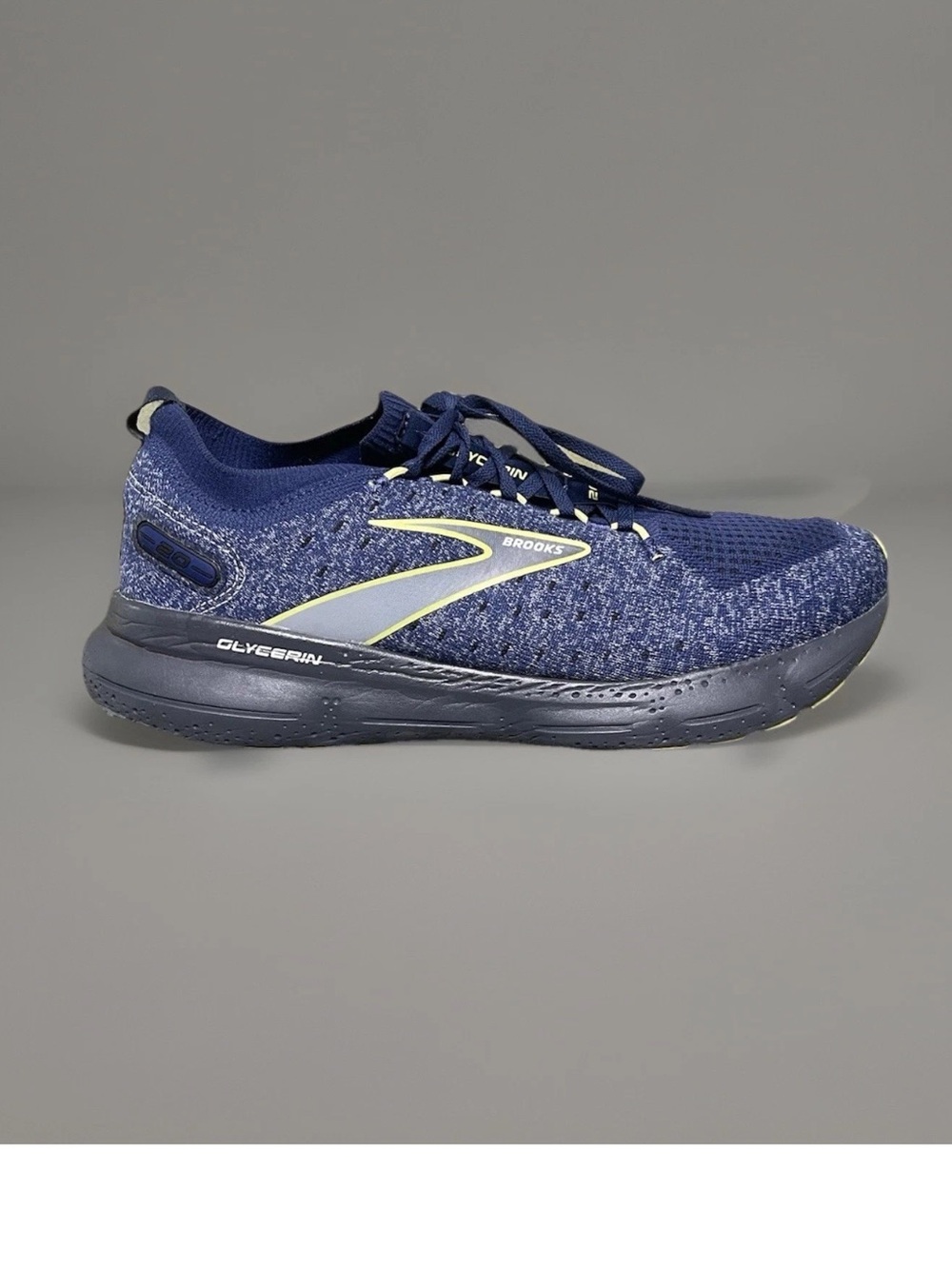 Brooks Glycerin StealthFit 20 Men's Running Shoes Blue Size 11.5